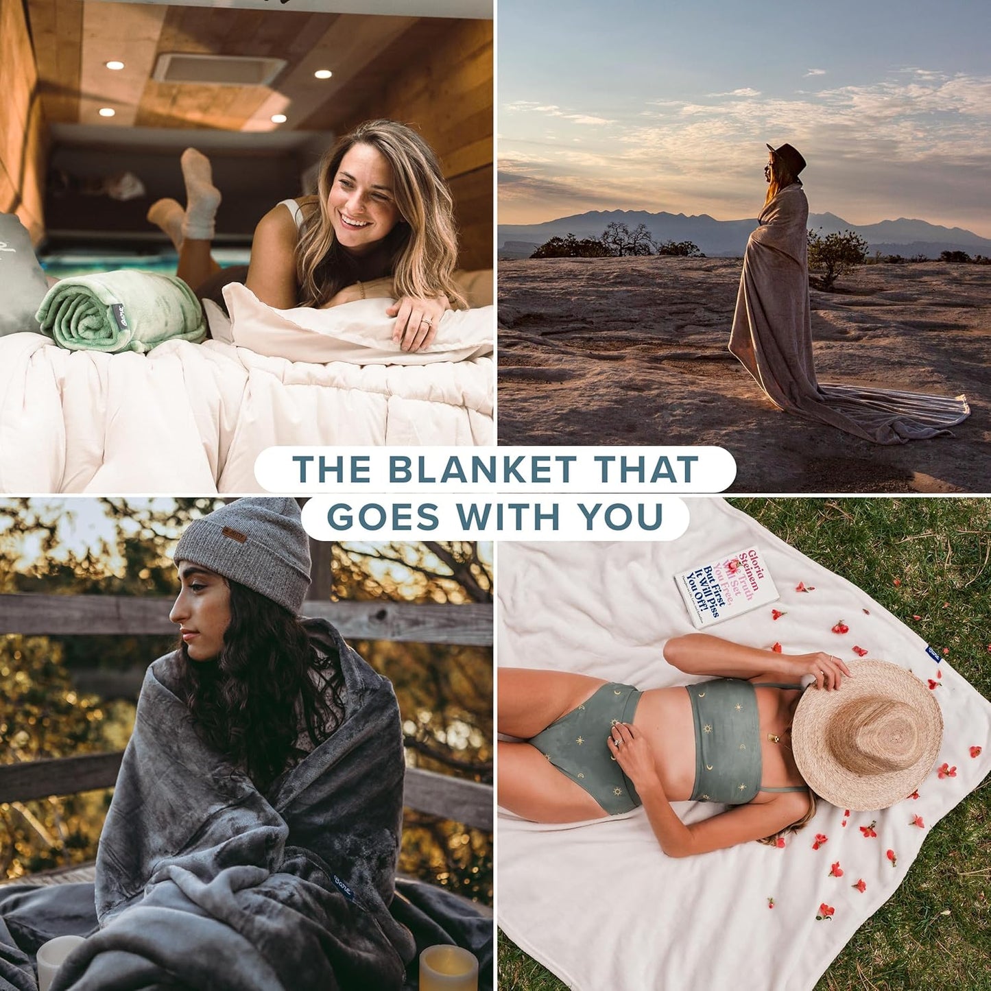 Fleece Blanket - King Size - Ultra-Soft Lightweight for Bed, Sofa, and Couch - Luxury Microplush - Cozy Warm Blanket (King, Dark Blue)